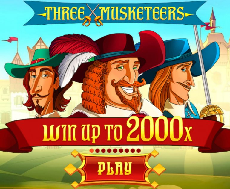The Three Musketeers and the Queen's Diamond slot