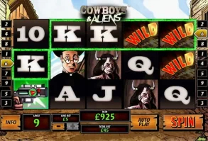 Cowboys and Aliens online slot