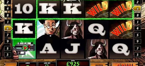 Cowboys and Aliens online slot
